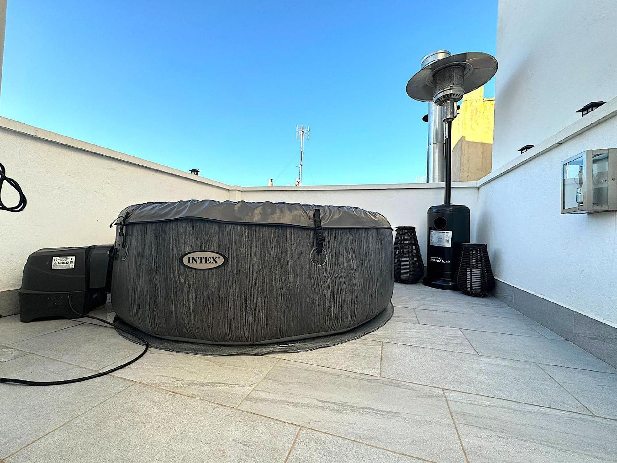 Atico Con Jacuzzi Privado , 1 Min Walk De Playa Levante Santa Pola Zewnętrze zdjęcie