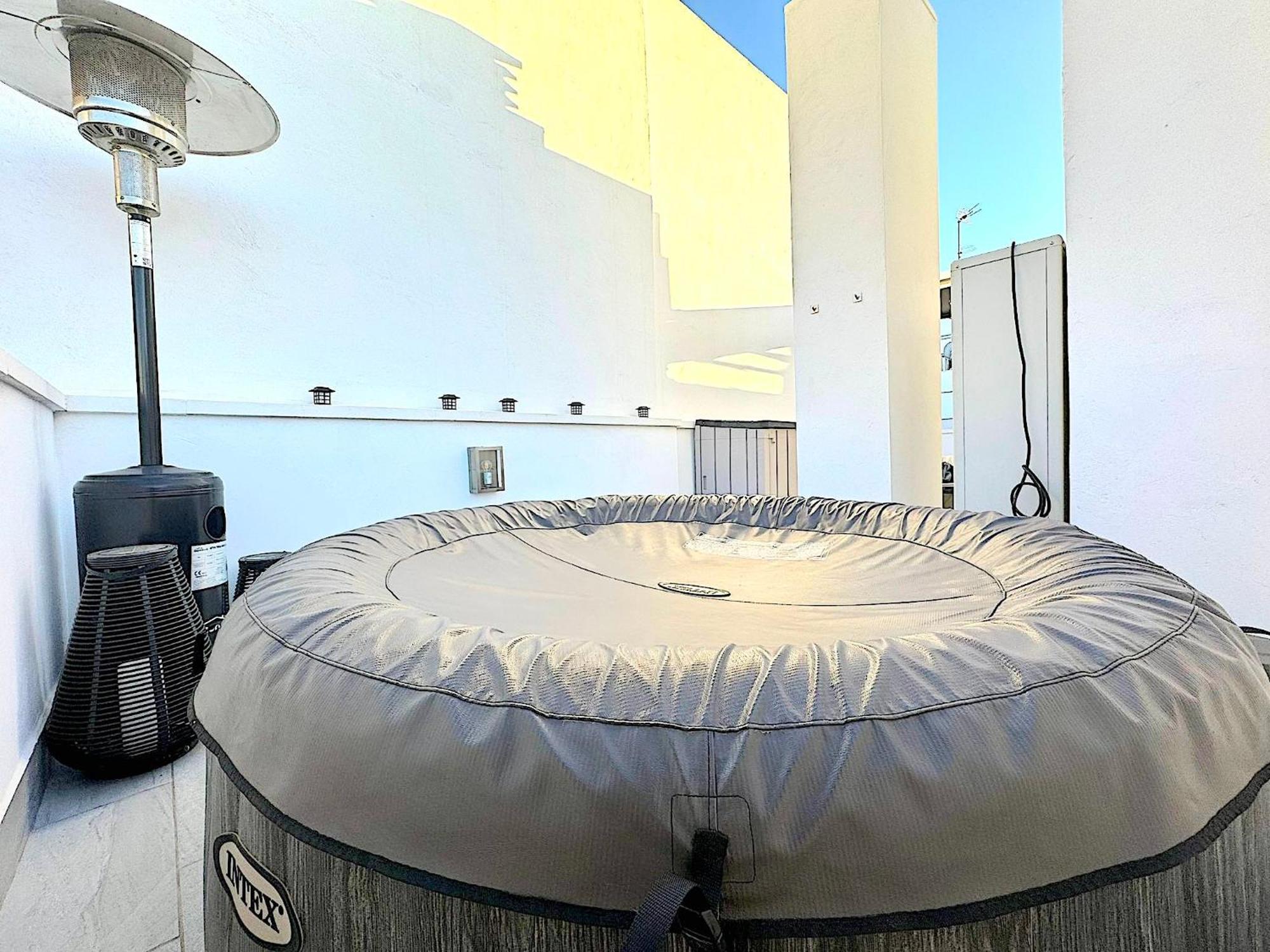Atico Con Jacuzzi Privado , 1 Min Walk De Playa Levante Santa Pola Zewnętrze zdjęcie